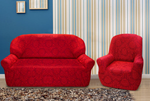 Богемия Рохо комплект чехлов (на диван и 2 кресла)