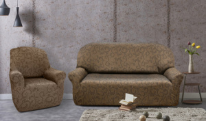 Бостон Марон комплект чехлов (на диван и 2 кресла)